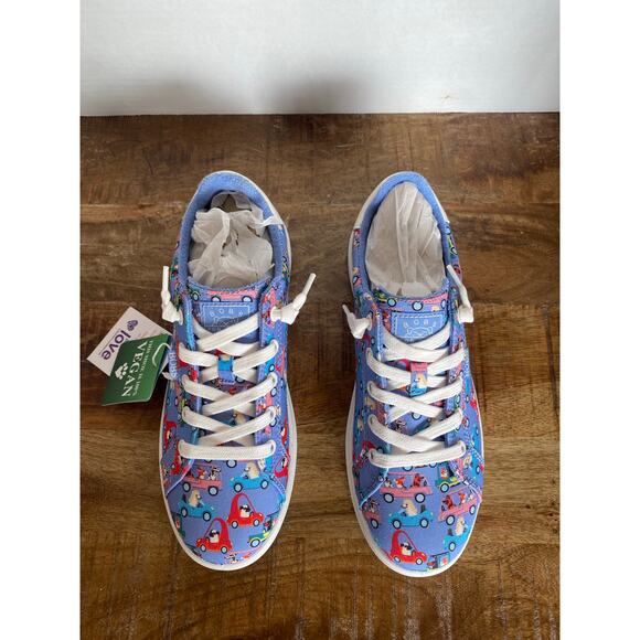 Skechers BOBS Sneakers Cute Commute Dogs Vegan No Tie Comfort Womens Size 7 1/2 - Picture 1 of 11